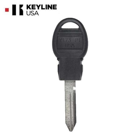 Keyline 2014-2020 Jeep Cherokee transponder key KLN-Y173-PT-SK
